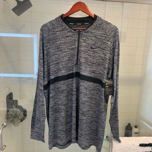 Mens Nike Golf Dri-Fit Pullover